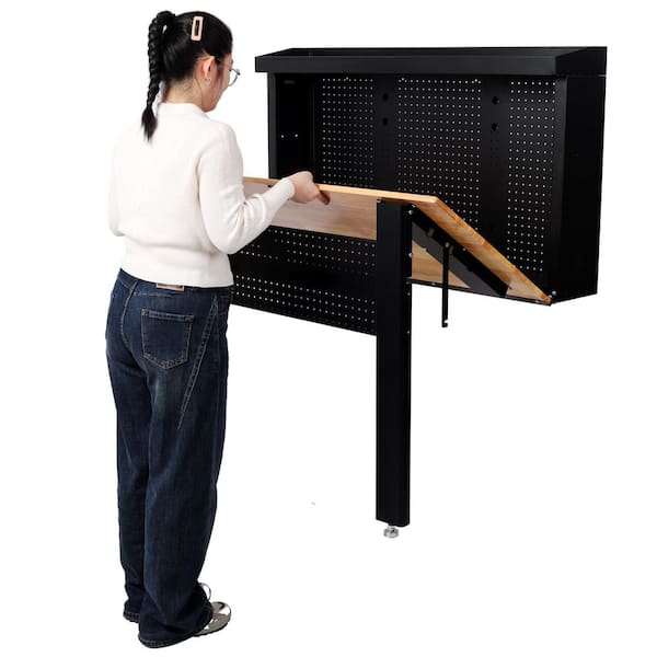maocao hoom Steel Workbench Plant (63.75 in. H H) Wall Mounted