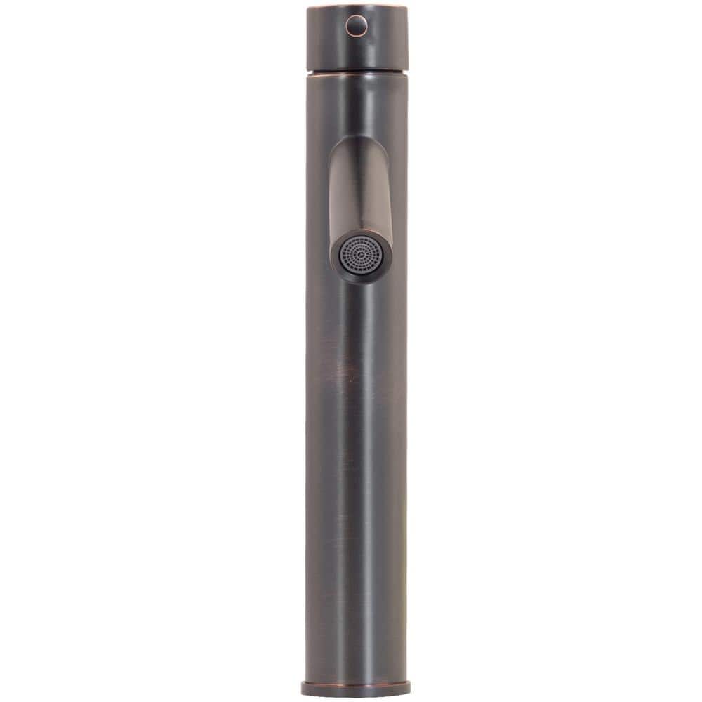 Oil Rubbed Bronze Single Hole Vessel Bathroom Faucet