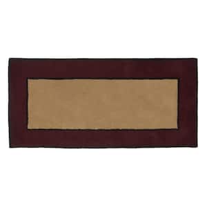 2 ft. x 5 ft. Contemporary II Rectangular Hearth Rug, Berry