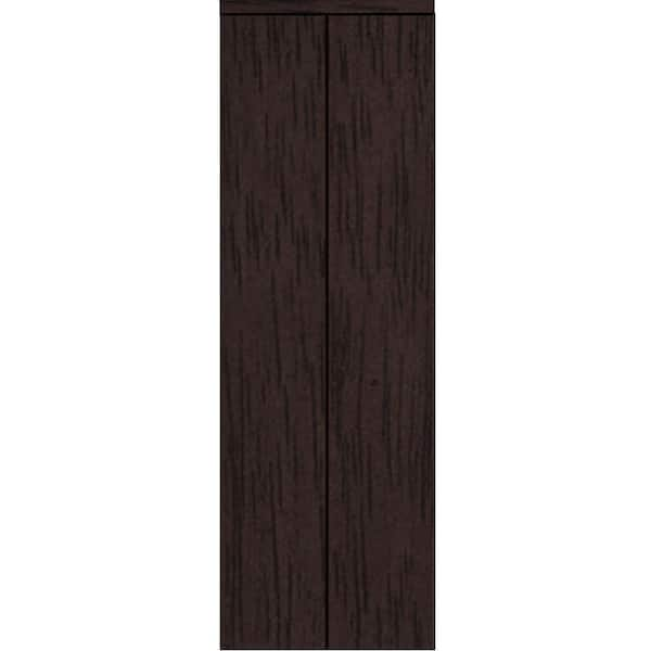 Impact Plus 30 In X 96 In Smooth Flush Solid Core Espresso Mdf Interior Closet Bi Fold Door