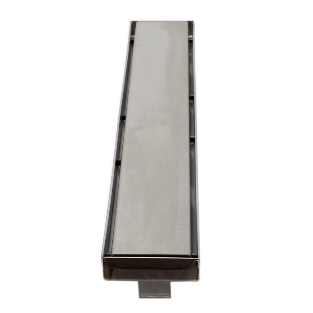 32" Brushed Stainless Steel Linear Shower Drain