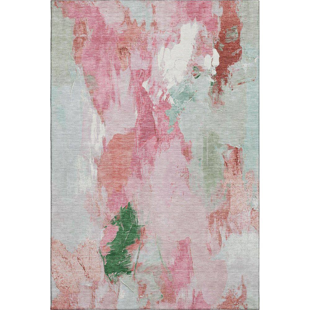Mayfield Premium Machine Washable Abstract AMF1914 Blush 10 ft. x 14 ft. Area Rug price history on PriceWatchPro