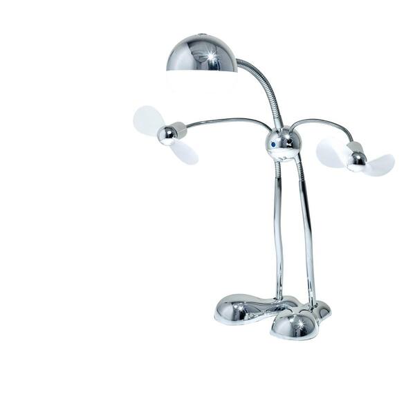 Wally 20.5 in. Black Wally LED Desk Lamp