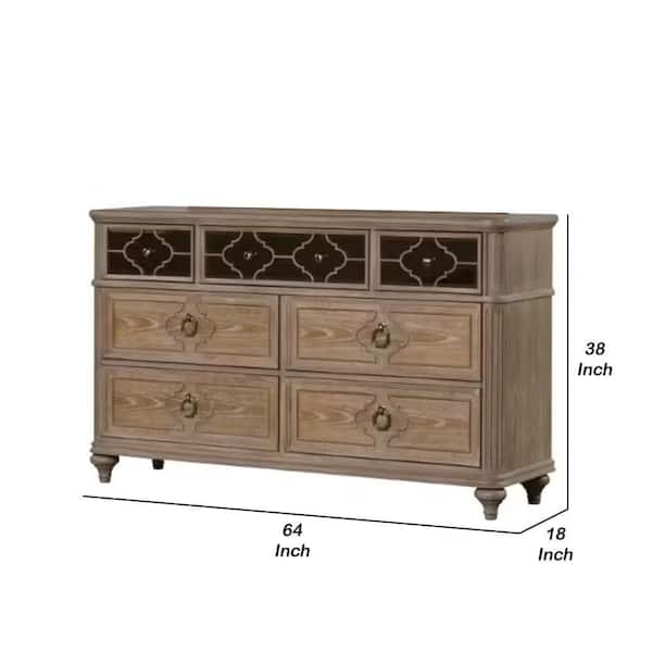 laila slate brown dresser Home Decorators Collection Laila Slate Brown Dresser 9990600270