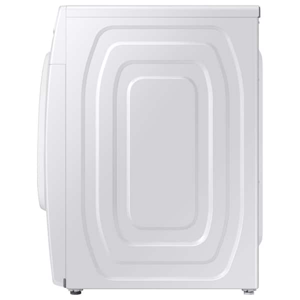 Samsung - 7.5 cu. ft. Stackable Vented Electric Dryer with Sensor Dry in White