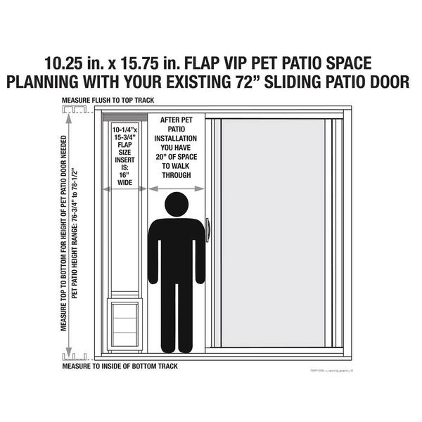 Vinyl Sliding Door, Doggie Door For Sliding Glass Door Home Depot