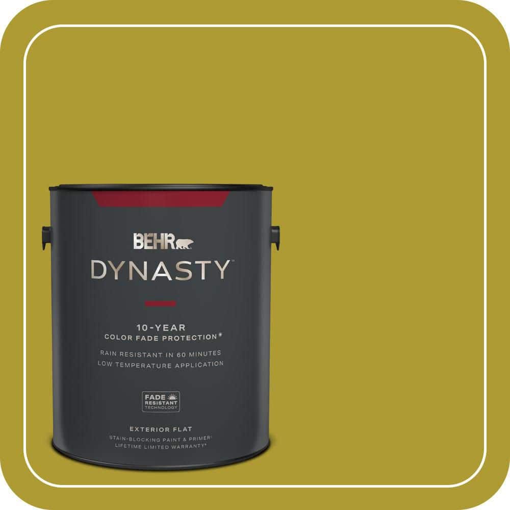 1 gal. #P330-7 Luscious Lime Flat Exterior Stain-Blocking Paint & Primer price history on PriceWatchPro