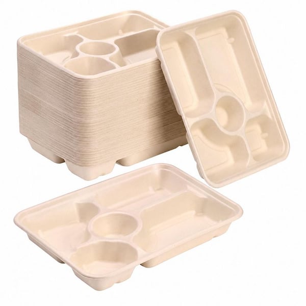 11 in. White White Family Disposable Paper Disposable Tableware Plates (50 Per Case)