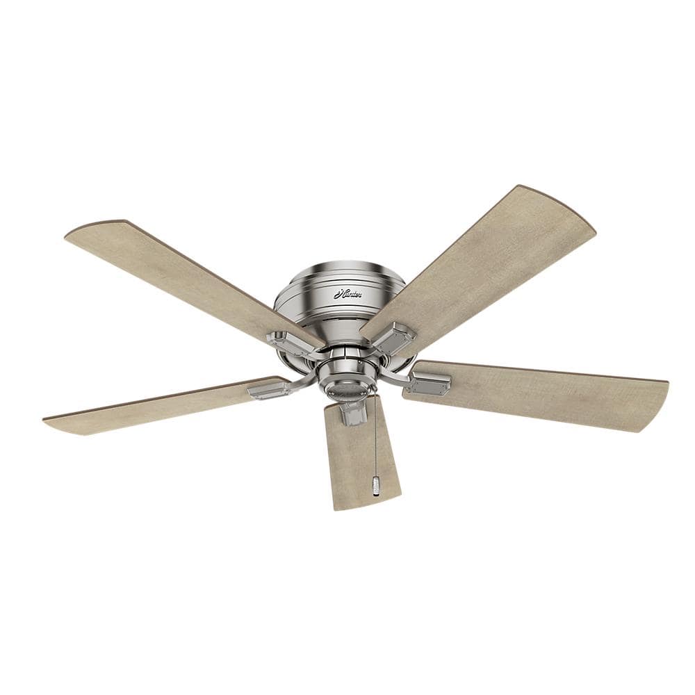 Brushed Nickel 52" Crestfield Ceiling Fan with LED Light and Reversible Blades