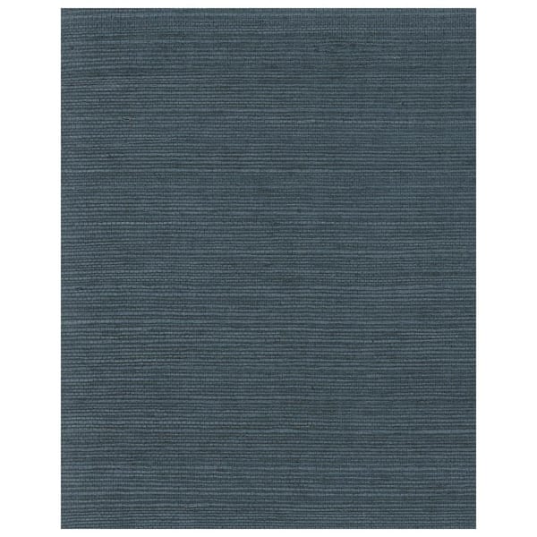 Magnolia Home by Joanna Gaines Plain Grass Blue Paper Non-Pasted Strippable Wallpaper Roll (Covers 72 Sq. Ft.)