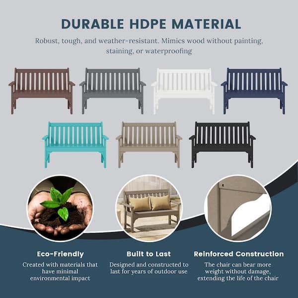 WESTIN OUTDOOR Laguna Outdoor Patio Weather Resistant Poly Plastic