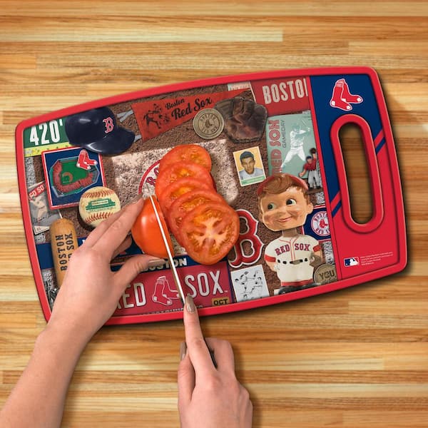 Boston Red Sox Home Plate Cutting Boards, Multiple Sizes