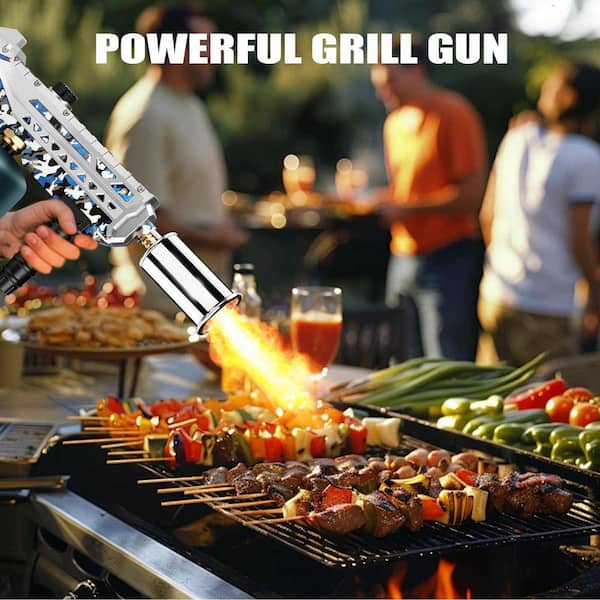 JFVKAF 24 Inch Metal Propane Torch Gun Adjustable Flame High Heat