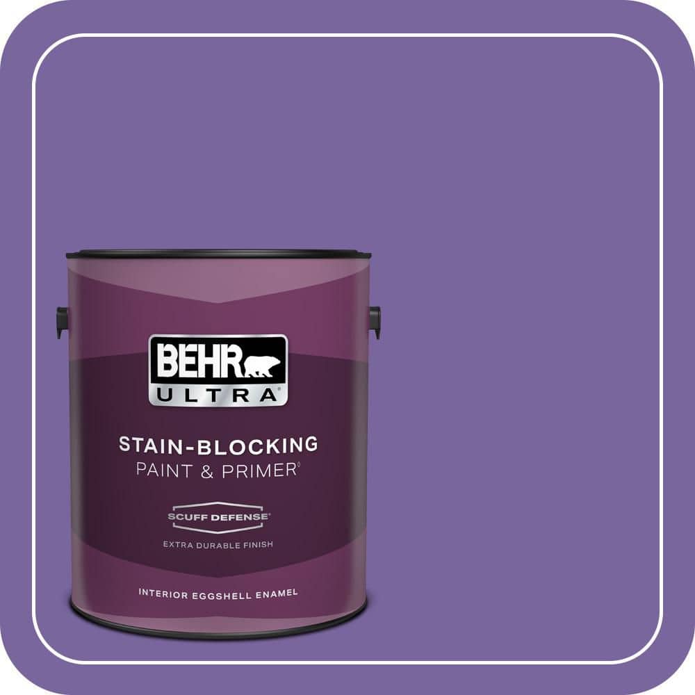 1 gal. #PPU16-03 Purple Paradise Extra Durable Eggshell Enamel Interior Paint & Primer price history on PriceWatchPro