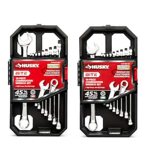 BITE SAE and Metric Combination Wrench Set (20-Piece)