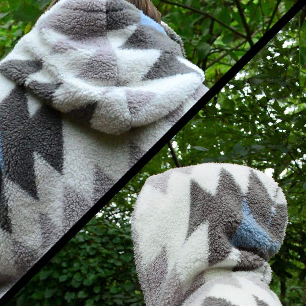 Gray Wearable Throw Blanket Hoodie Best Deals and Price History at