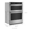 Maytag Maytag 30 in. Electric Wall Oven & Microwave Combo in. Fingerprint Resistant Stainless Steel with Convection and Air Fry MOEC6030LZ 1