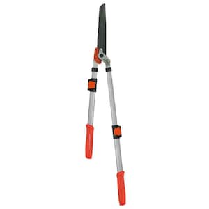 DualLINK 10 in. Non-Stick Coated Blade with Lightweight Steel Handles Extendable Hedge Shears