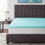 cot size memory foam mattress topper