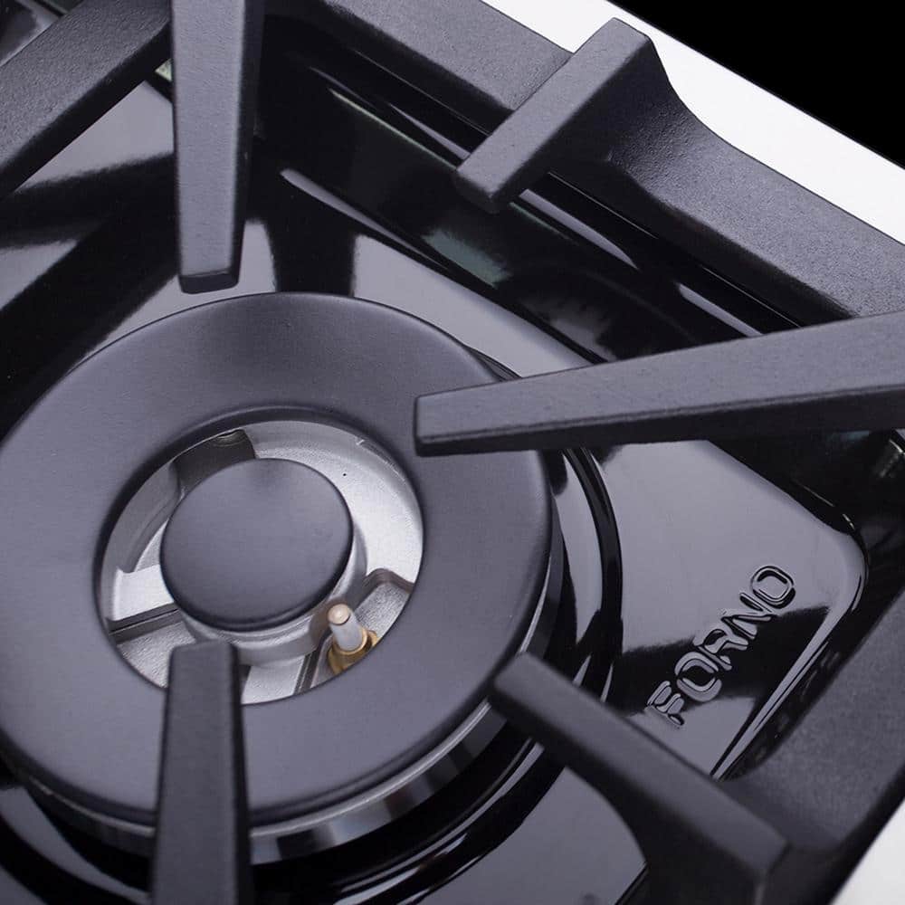 Massimo 48-inch Stainless Steel Freestanding Gas Range with Griddle