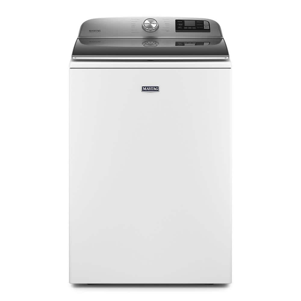 5.2 cu. ft. Smart Capable White Top Load Washing Machine with Extra Power, ENERGY STAR -  Maytag, MVW7230HW