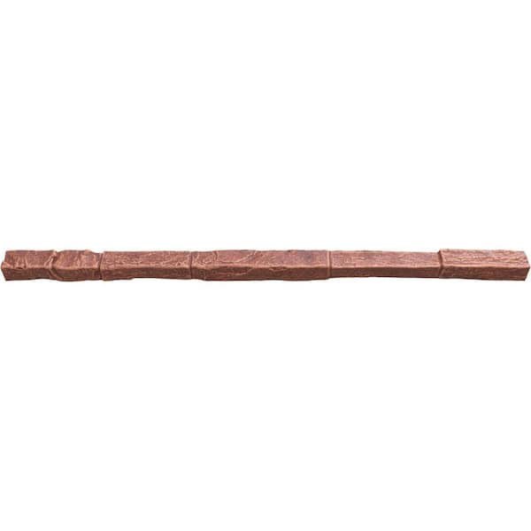 Ekena Millwork 2 in. x 2 in. x 48 in. Sun Valley Universal Composite Trim Sill for StoneWall Faux Stone Siding Panels