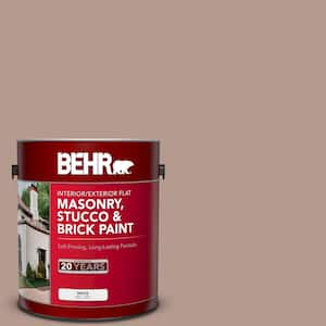 1 gal. #PPU5-15 Postmodern Mauve Flat Interior/Exterior Masonry, Stucco and Brick Paint