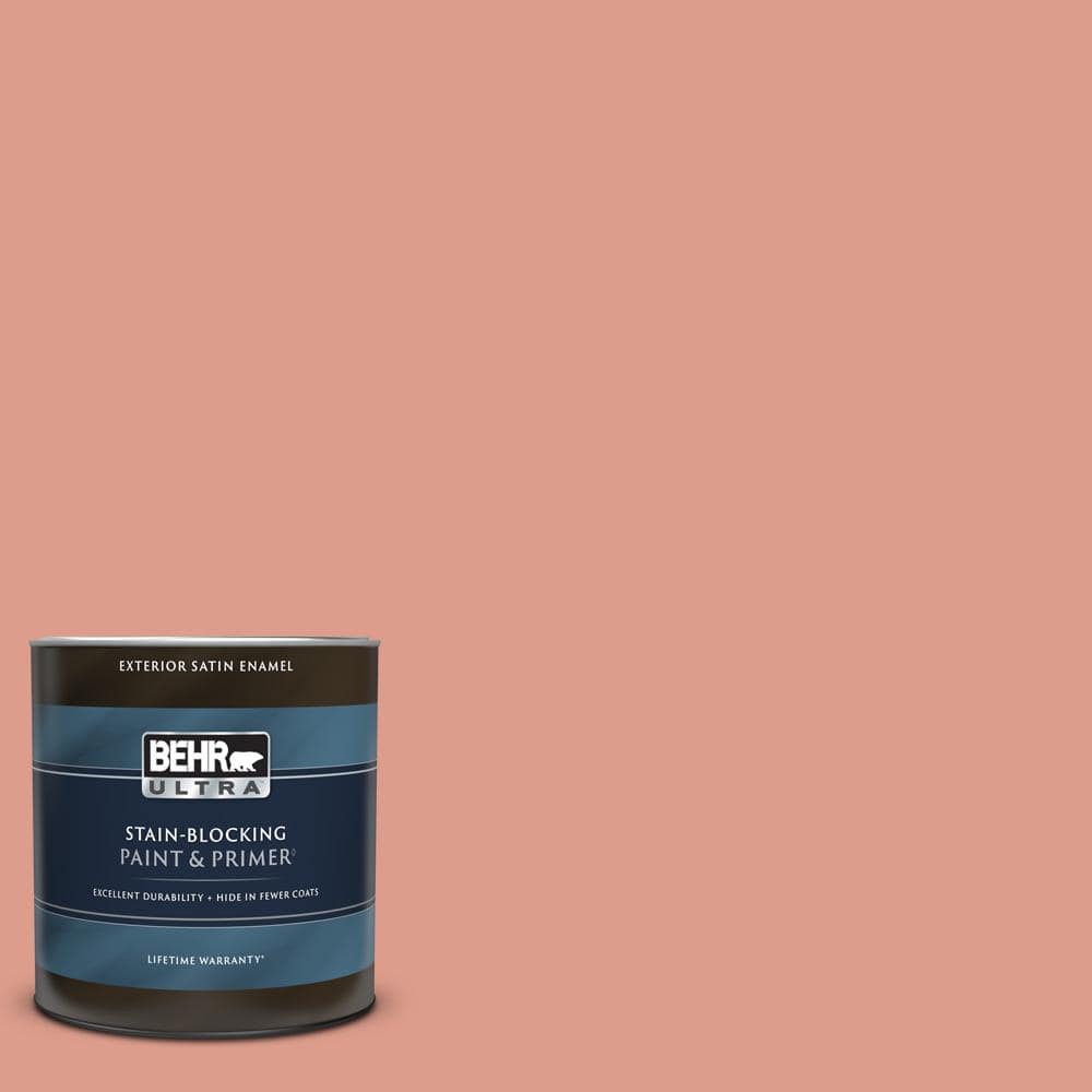 BEHR PREMIUM PLUS 1 qt. #100B-7 Hot Pink Hi-Gloss Enamel Interior/Exterior  Paint 830004 - The Home Depot