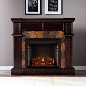 Avery 45.5 in. Convertible Electric Fireplace in Classic Espresso