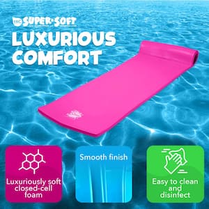 Splash Flamingo Pink Foam Raft Lounger Pool Lake Float