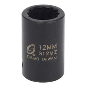 12 mm 3/8 in. Drive 12-Point Socket