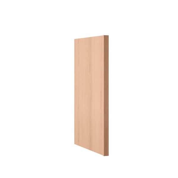 Recessed Panel 24 in. W x 1.5 in. D x 34.5 in. H Kitchen Cabinet Dishwasher End Panel in Unfinished