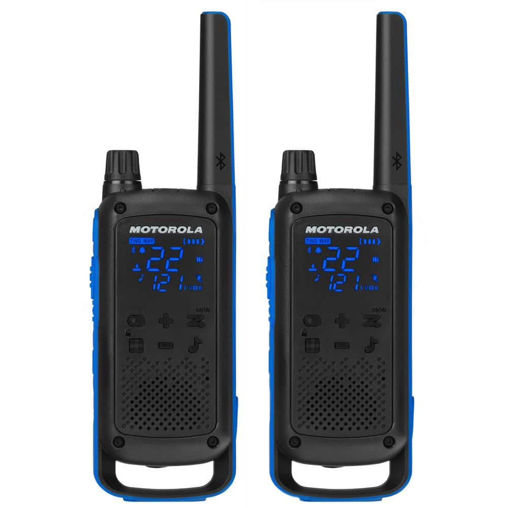 MOTOROLA Talkabout T800 Rechargeable 2-Way Radios (12-Pack) T800-BNDL-2  The Home Depot