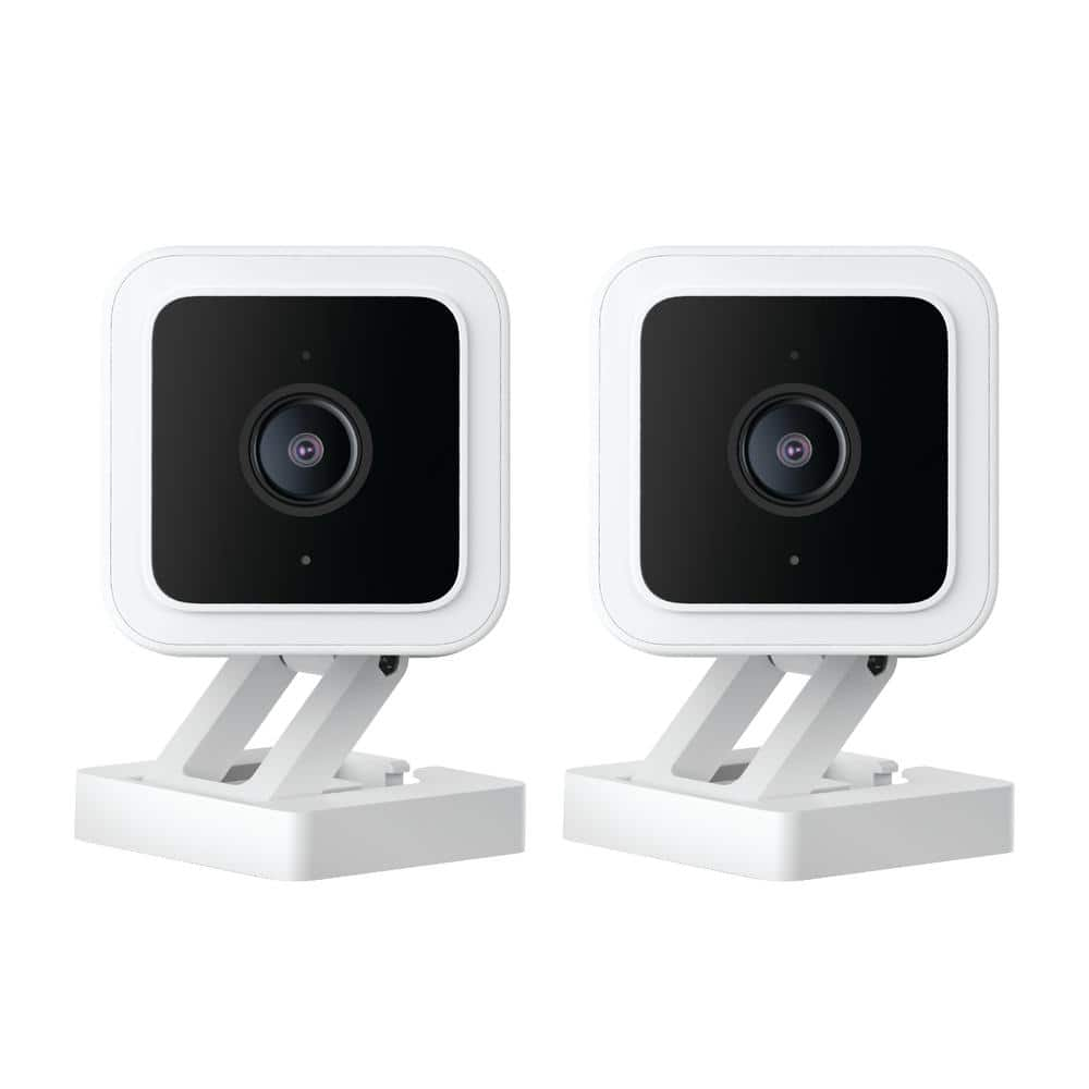 Cam v3 Wired Home Security Camera with 3-Months Cam Plus Included (2-Pack)