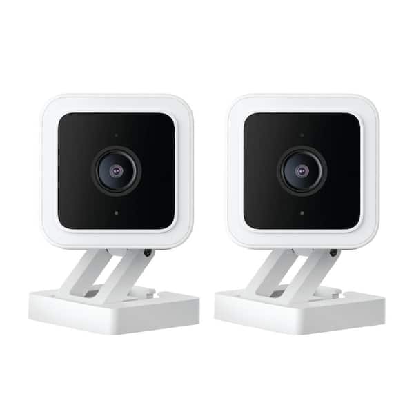 WYZE v3 Wired Home Security Camera with 3-Months Cam Plus Included (2-Pack) - The Home Depot