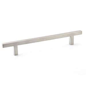 Sunset Collection 6 5/16 in. (160 mm) Stainless Steel Modern Cabinet Bar Pull
