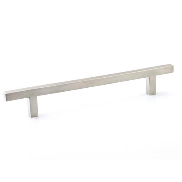 Richelieu Hardware Sunset Collection 6 5/16 in. (160 mm) Stainless Steel Modern Cabinet Bar Pull