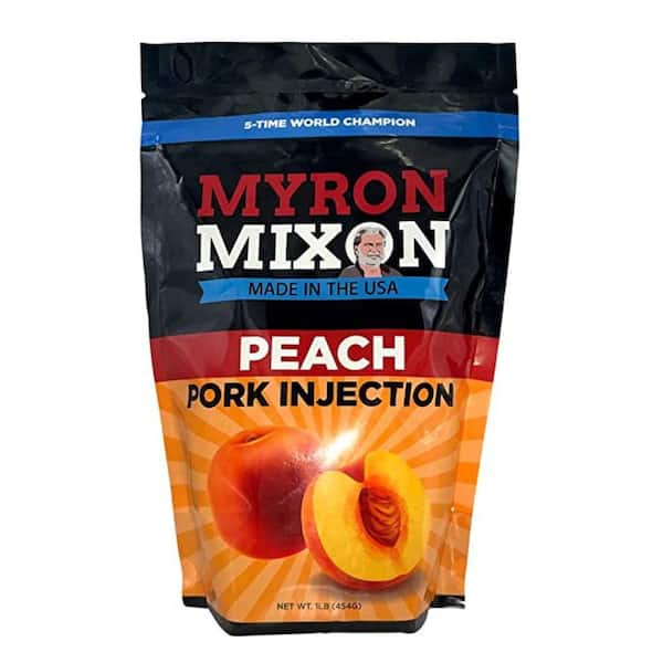 Myron Mixon 16 oz. Peach Flavor Injection Marinade for Grilling