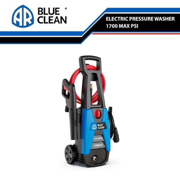 Unbranded BC142HS AR Blue Clean New, Universal Motor, 1700 PSI, Cold Water, Electric Pressure Washer, with Up to 1.7 GPM, BC142HS - 1