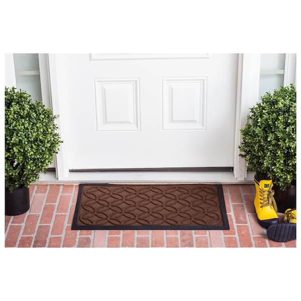 Chantilly Indoor/Outdoor Mat, 18" x 30", Brown