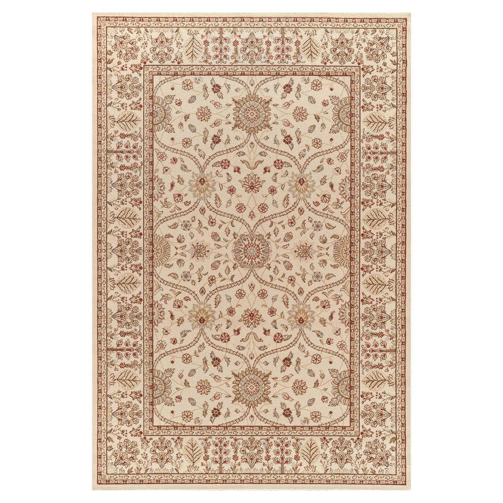 Jewel Voysey Ivory-Tonel 7 ft. x 9 ft. Area Rug price history on PriceWatchPro