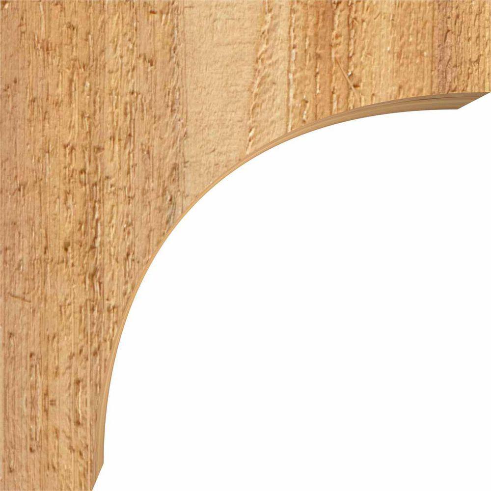 4" x 6" x 6" Western Red Cedar Rough Sawn Corbel