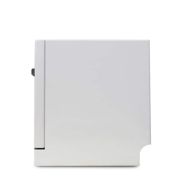 21.5" W, 6-Place Setting, Countertop Dishwasher, White