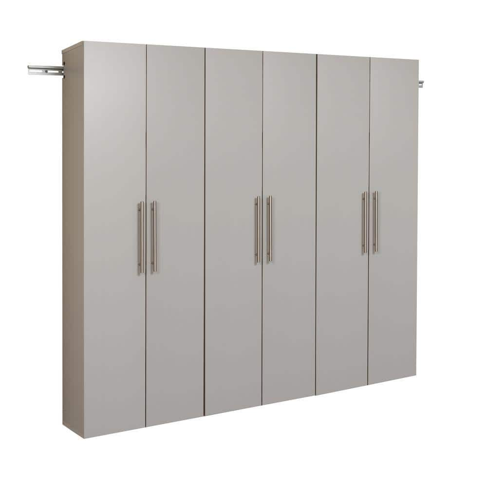 Prepac HangUps 3-Piece Composite Garage Storage System In Light Gray ...