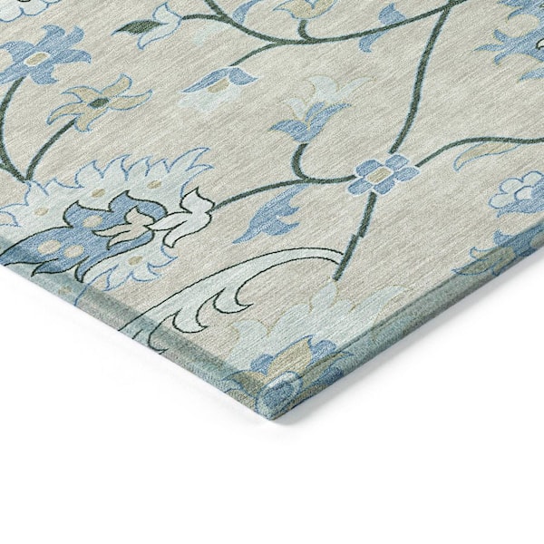 Chantille Machine Washable Indoor/Outdoor Abstract ACN2291 Beige 3 ft. x 4 ft. Area Rug