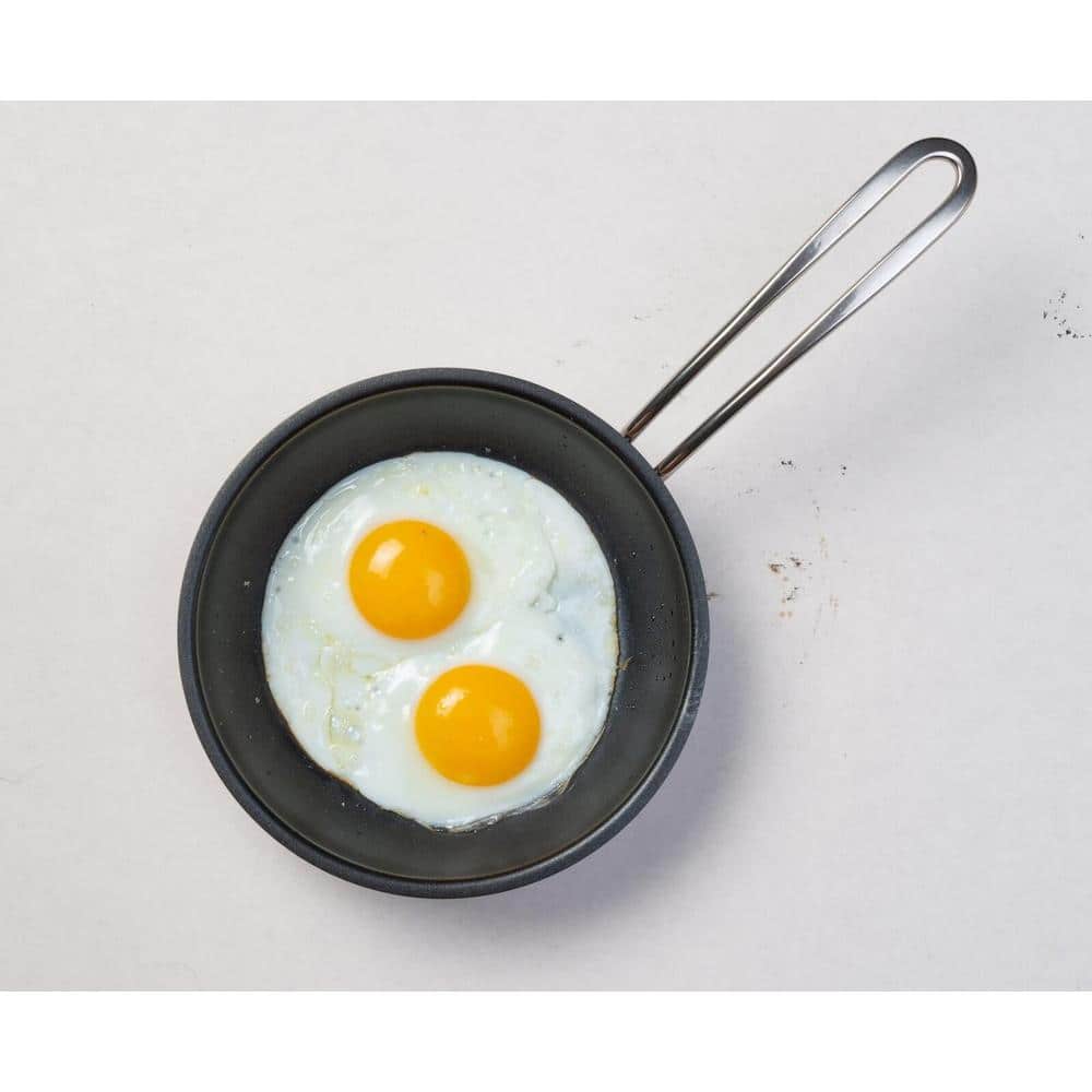 Capri 6.3-Inch Stainless Steel Nonstick Fry Pan with Lid