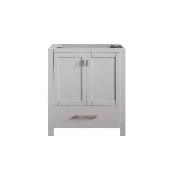 Avanity Modero 30 in. Bath Vanity Cabinet without Top in Chilled Gray