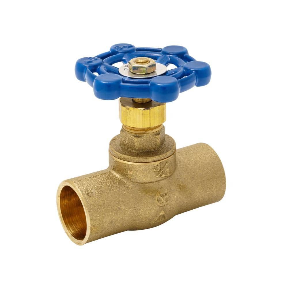 Reviews for Everbilt 3/4 in. x 3/4 in. Sweat x Sweat Brass Stop Valve ...