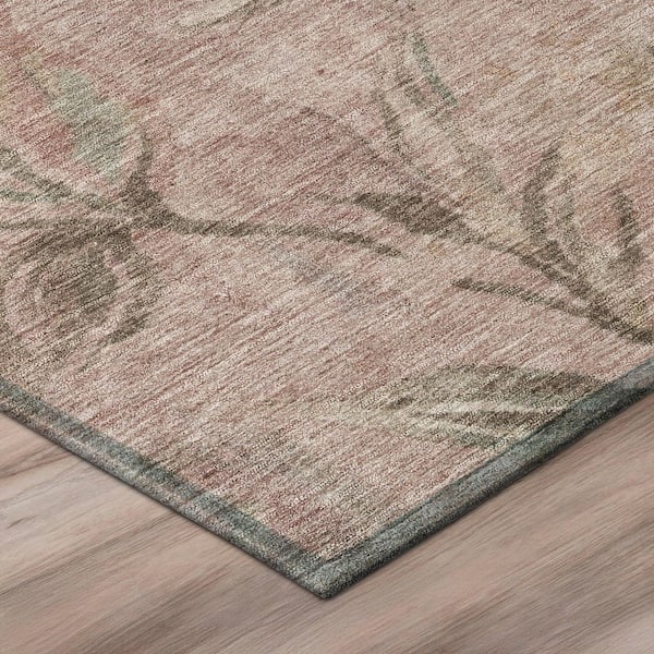 Chantille Machine Washable Indoor/Outdoor Abstract ACN2951 Mauve 2 ft. x 3 ft. Accent Rug