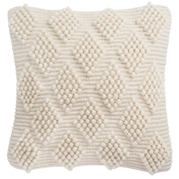 Handloomed Textured Extra Long Lumbar Pillow - DAWN